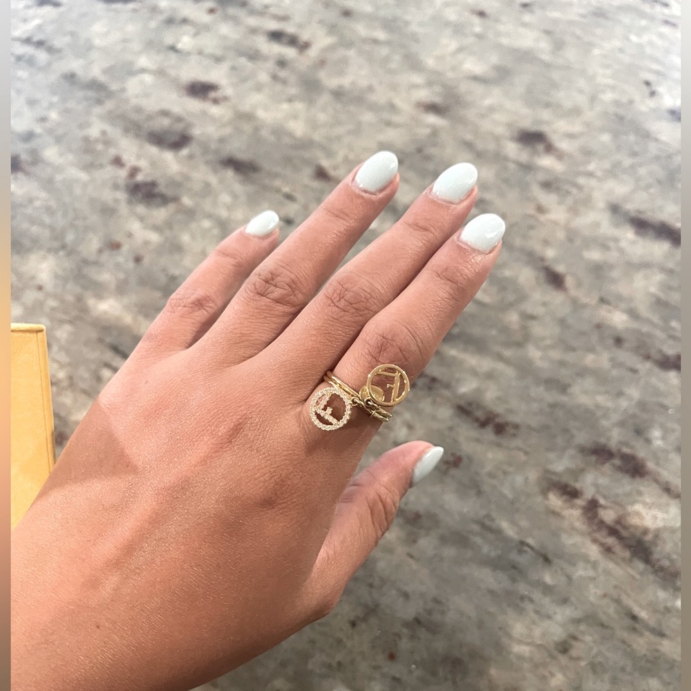 Fendi Ring with charms